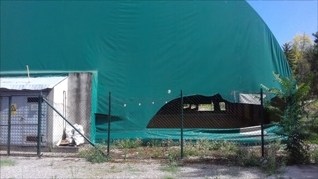 Балон-сала на мети вандала